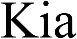 Trademark Logo KIA