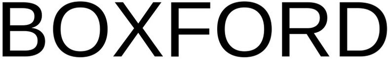 Trademark Logo BOXFORD