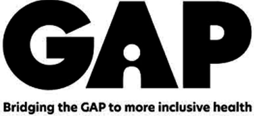 Trademark Logo GAP BRIDGING THE GAP TO MORE INCLUSIVE HEALTH