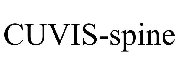 Trademark Logo CUVIS-SPINE