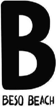 Trademark Logo B BESO BEACH