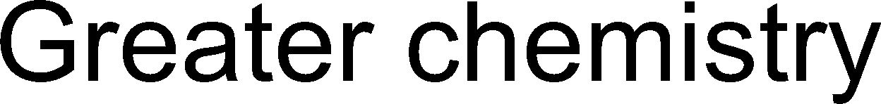 Trademark Logo GREATER CHEMISTRY