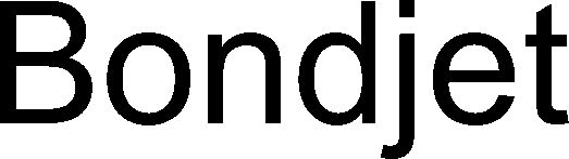 Trademark Logo BONDJET