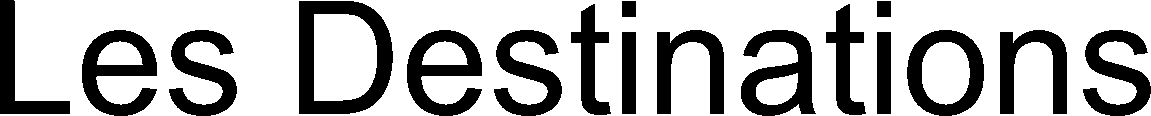Trademark Logo LES DESTINATIONS