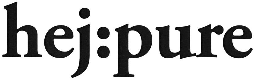 Trademark Logo HEJ:PURE