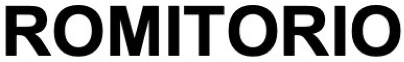 Trademark Logo ROMITORIO