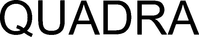 Trademark Logo QUADRA