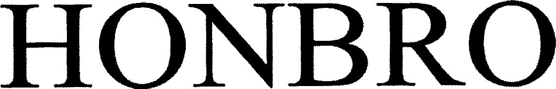Trademark Logo HONBRO