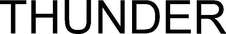 Trademark Logo THUNDER