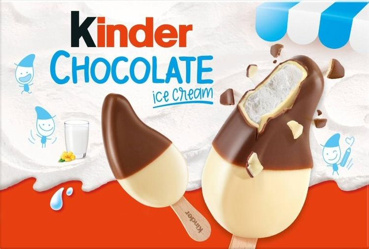  KINDER CHOCOLATE ICE CREAM