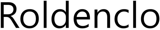 Trademark Logo ROLDENCLO