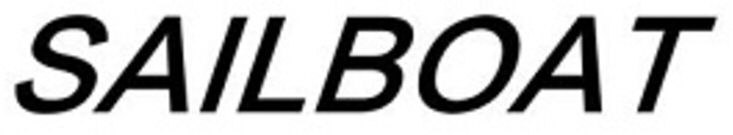Trademark Logo SAILBOAT