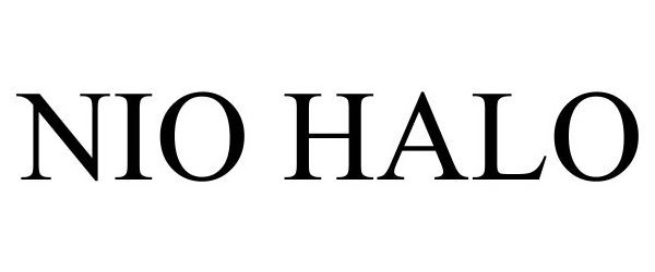 Trademark Logo NIO HALO