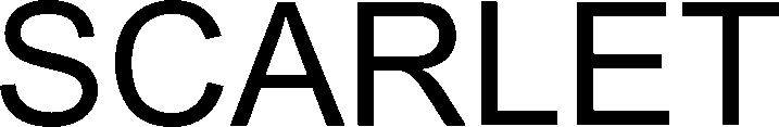 Trademark Logo SCARLET