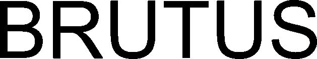 Trademark Logo BRUTUS