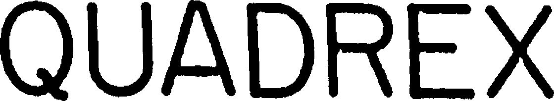 Trademark Logo QUADREX