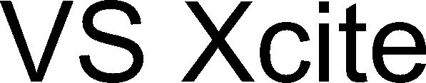 Trademark Logo VS XCITE