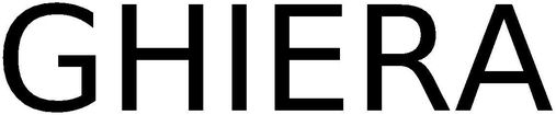 Trademark Logo GHIERA