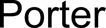 Trademark Logo PORTER