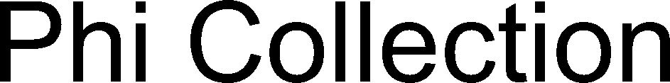 Trademark Logo PHI COLLECTION