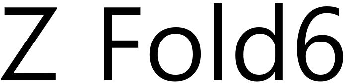 Trademark Logo Z FOLD6