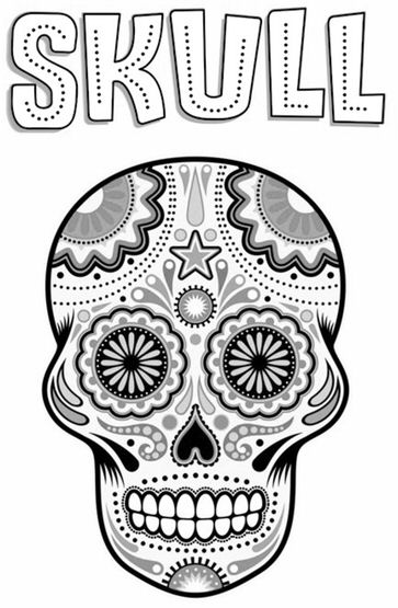 Trademark Logo SKULL