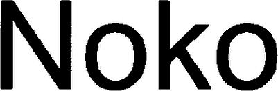 Trademark Logo NOKO