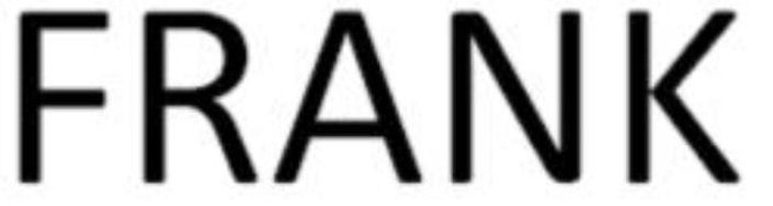 Trademark Logo FRANK