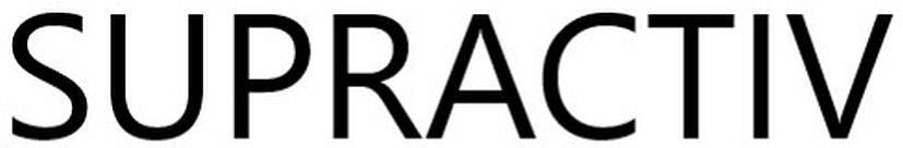 Trademark Logo SUPRACTIV