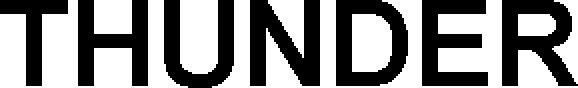 Trademark Logo THUNDER
