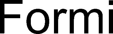 Trademark Logo FORMI