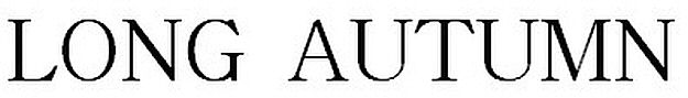 Trademark Logo LONG AUTUMN