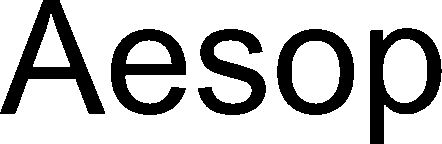 Trademark Logo AESOP