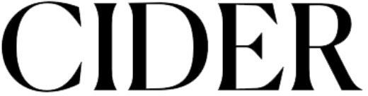 Trademark Logo CIDER
