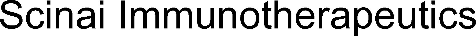 Trademark Logo SCINAI IMMUNOTHERAPEUTICS