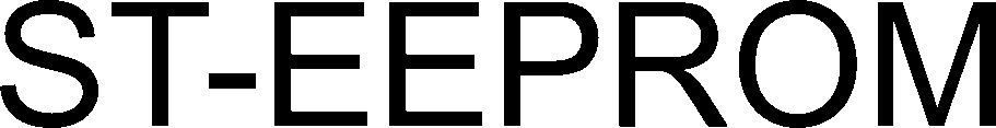 Trademark Logo ST-EEPROM