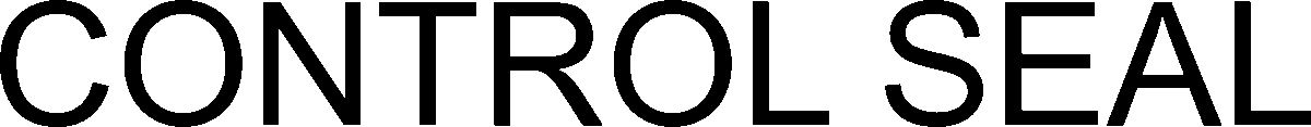 Trademark Logo CONTROL SEAL