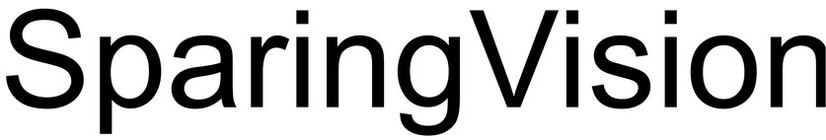 Trademark Logo SPARINGVISION