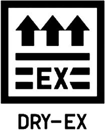 Trademark Logo EX DRY-EX