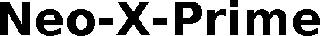Trademark Logo NEO-X-PRIME