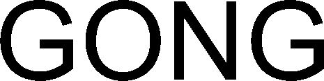 Trademark Logo GONG