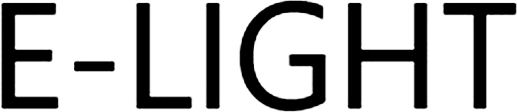 Trademark Logo E-LIGHT