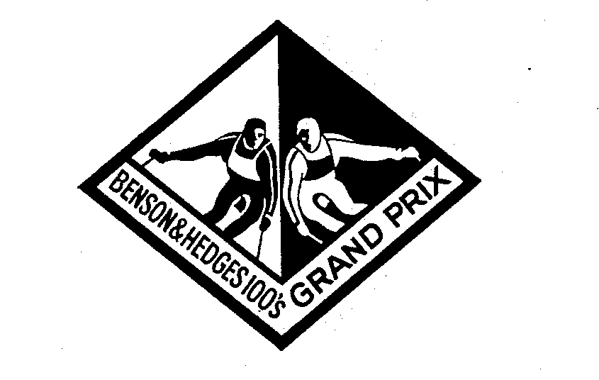 Trademark Logo BENSON & HEDGES 100'S GRAND PRIX