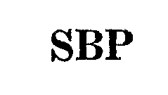 Trademark Logo SBP