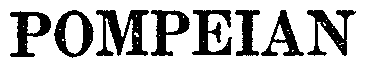 Trademark Logo POMPEIAN