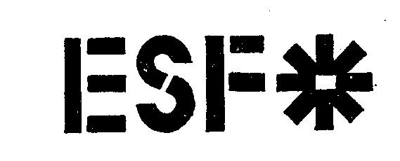 Trademark Logo ESF