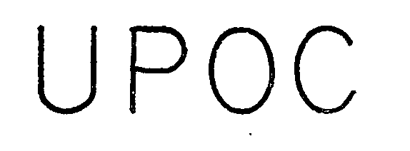 Trademark Logo UPOC