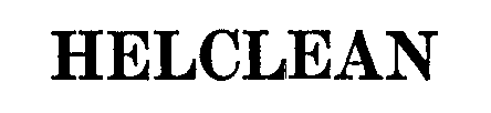 Trademark Logo HELCLEAN