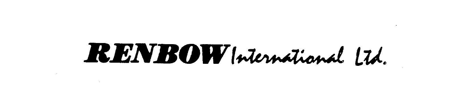 Trademark Logo RENBOW INTERNATIONAL LTD.