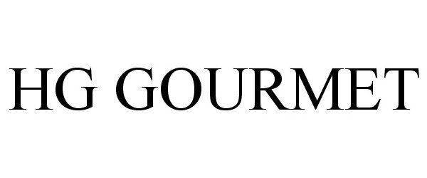 Trademark Logo HG GOURMET